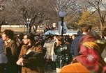 Image of Peace activists at Washington Monument against Vietnam War Washington DC USA, 1969, second 20 stock footage video 65675059480