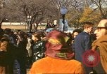 Image of Peace activists at Washington Monument against Vietnam War Washington DC USA, 1969, second 21 stock footage video 65675059480