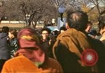 Image of Peace activists at Washington Monument against Vietnam War Washington DC USA, 1969, second 22 stock footage video 65675059480
