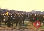 Image of Peace activists at Washington Monument against Vietnam War Washington DC USA, 1969, second 34 stock footage video 65675059480
