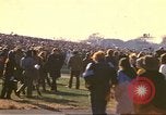 Image of Peace activists at Washington Monument against Vietnam War Washington DC USA, 1969, second 35 stock footage video 65675059480