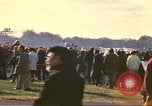 Image of Peace activists at Washington Monument against Vietnam War Washington DC USA, 1969, second 38 stock footage video 65675059480