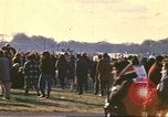 Image of Peace activists at Washington Monument against Vietnam War Washington DC USA, 1969, second 39 stock footage video 65675059480