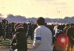 Image of Peace activists at Washington Monument against Vietnam War Washington DC USA, 1969, second 40 stock footage video 65675059480