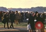 Image of Peace activists at Washington Monument against Vietnam War Washington DC USA, 1969, second 44 stock footage video 65675059480