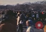 Image of Peace activists at Washington Monument against Vietnam War Washington DC USA, 1969, second 49 stock footage video 65675059480