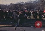 Image of Peace activists at Washington Monument against Vietnam War Washington DC USA, 1969, second 51 stock footage video 65675059480