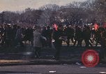 Image of Peace activists at Washington Monument against Vietnam War Washington DC USA, 1969, second 52 stock footage video 65675059480
