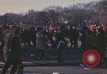 Image of Peace activists at Washington Monument against Vietnam War Washington DC USA, 1969, second 53 stock footage video 65675059480