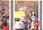 Image of Vietnam War protest march Washington DC USA, 1969, second 1 stock footage video 65675059481