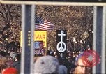 Image of Vietnam War protest march Washington DC USA, 1969, second 3 stock footage video 65675059481