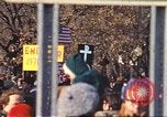 Image of Vietnam War protest march Washington DC USA, 1969, second 4 stock footage video 65675059481