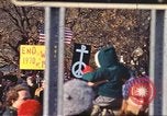 Image of Vietnam War protest march Washington DC USA, 1969, second 5 stock footage video 65675059481