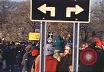 Image of Vietnam War protest march Washington DC USA, 1969, second 6 stock footage video 65675059481