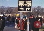 Image of Vietnam War protest march Washington DC USA, 1969, second 7 stock footage video 65675059481