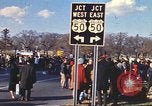 Image of Vietnam War protest march Washington DC USA, 1969, second 10 stock footage video 65675059481