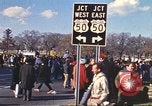 Image of Vietnam War protest march Washington DC USA, 1969, second 14 stock footage video 65675059481