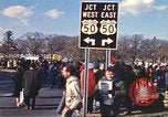 Image of Vietnam War protest march Washington DC USA, 1969, second 15 stock footage video 65675059481