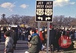 Image of Vietnam War protest march Washington DC USA, 1969, second 16 stock footage video 65675059481