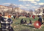 Image of Vietnam War protest march Washington DC USA, 1969, second 19 stock footage video 65675059481