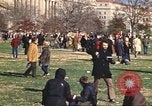 Image of Vietnam War protest march Washington DC USA, 1969, second 23 stock footage video 65675059481