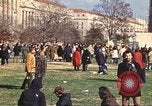 Image of Vietnam War protest march Washington DC USA, 1969, second 25 stock footage video 65675059481