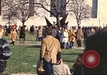 Image of Vietnam War protest march Washington DC USA, 1969, second 32 stock footage video 65675059481