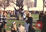 Image of Vietnam War protest march Washington DC USA, 1969, second 33 stock footage video 65675059481