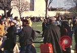 Image of Vietnam War protest march Washington DC USA, 1969, second 34 stock footage video 65675059481