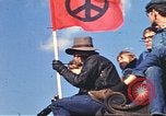 Image of Vietnam War protest march Washington DC USA, 1969, second 40 stock footage video 65675059481