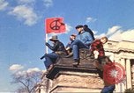 Image of Vietnam War protest march Washington DC USA, 1969, second 46 stock footage video 65675059481