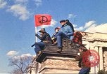Image of Vietnam War protest march Washington DC USA, 1969, second 47 stock footage video 65675059481
