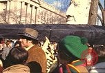 Image of Peace marchers protest Vietnam War Washington DC USA, 1969, second 31 stock footage video 65675059482