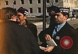 Standbild Militärs Protest Krieg in Vietnam Washington DC USA, 1969, aus Sekunde 10 historischem Filmmaterial Videoclip 65675059483