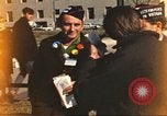 Standbild Militärs Protest Krieg in Vietnam Washington DC USA, 1969, aus Sekunde 14 historischem Filmmaterial Videoclip 65675059483