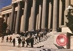 Standbild militärischen Mitglieder protestieren gegen Krieg in Vietnam Washington DC USA, 1969, aus Sekunde 9 historischem Filmmaterial Videoclip 65675059484