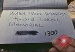 Image of Vietnam War protestors rally march Washington DC USA, 1969, second 4 stock footage video 65675059486