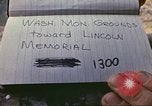Image of Vietnam War protestors rally march Washington DC USA, 1969, second 6 stock footage video 65675059486