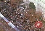 Image of Vietnam War protestors rally march Washington DC USA, 1969, second 28 stock footage video 65675059486
