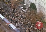 Image of Vietnam War protestors rally march Washington DC USA, 1969, second 31 stock footage video 65675059486