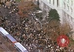 Image of Vietnam War protestors rally march Washington DC USA, 1969, second 34 stock footage video 65675059486
