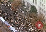 Image of Vietnam War protestors rally march Washington DC USA, 1969, second 35 stock footage video 65675059486