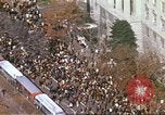Image of Vietnam War protestors rally march Washington DC USA, 1969, second 38 stock footage video 65675059486