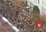 Image of Vietnam War protestors rally march Washington DC USA, 1969, second 40 stock footage video 65675059486