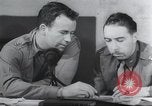 Image of Post mission debriefing US Army Air Force United States USA, 1942, second 17 stock footage video 65675059497