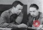 Image of Post mission debriefing US Army Air Force United States USA, 1942, second 21 stock footage video 65675059497