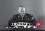 Standbild Generalleutnant Brehon Somervell United States USA, 1942, aus Sekunde 5 historischem Filmmaterial Videoclip 65675059498
