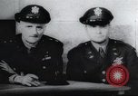 Standbild Brigadier General Ira Eaker Führer von Amerikas erste schwere Bombardierung Mission in Zweiten Weltkrieg Vereinigtes Königreich, 1942, aus Sekunde 1 historischem Filmmaterial Videoclip 65675059500