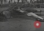Standbild Hinterlassenschaft der japanischen Luftangriff auf US-Flugplatz gehalten Wakde Insel Neuguinea, 1944, aus Sekunde 11 historischem Filmmaterial Videoclip 65675059509