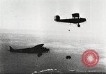 Image of C-2A aircraft midair refueling Los Angeles California USA, 1930, second 7 stock footage video 65675059524